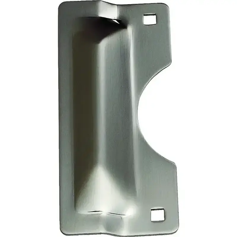 ProSource HSH-012BN-PS Latch Guard, Steel, Satin Nickel, 7 in H, 3 in W