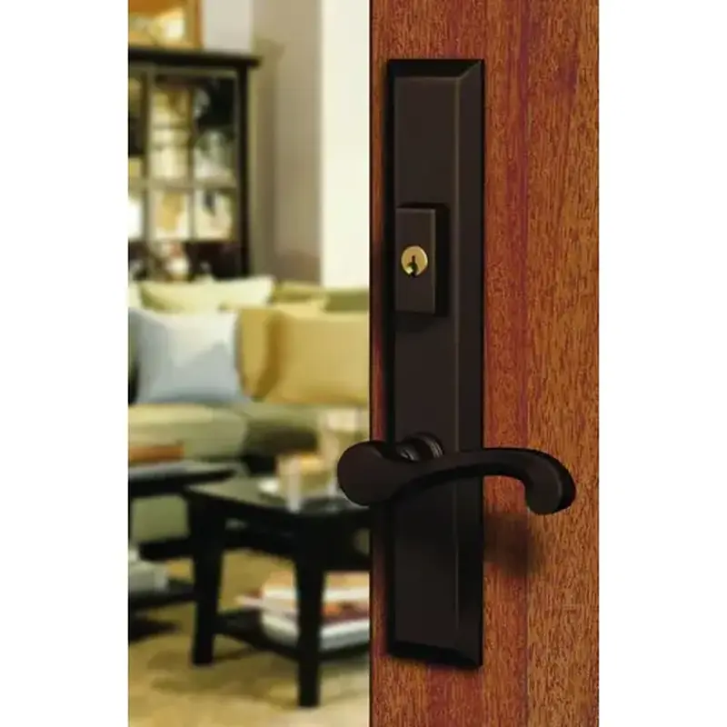 Baldwin MP004031FDP6 Concord Multi Point Trim Passage Configuration 6 Unlacquered Brass Finish