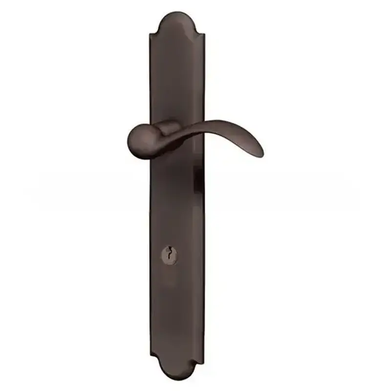 Baldwin MP016112ACT1X Boulder Multi Point Trim Keyed Entry with Turn Knob Configuration 1 Minus Lever Venetian Bronze Finish