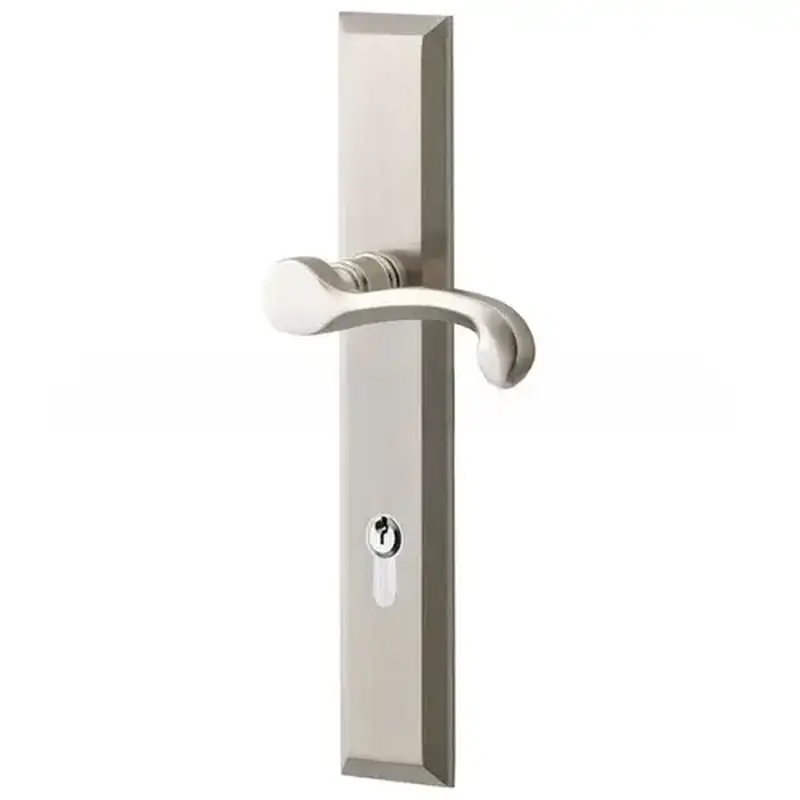 Baldwin MP004056ACT1 Concord Multi Point Trim Keyed Entry with Turn Knob Configuration 1 Lifetime Satin Nickel Finish