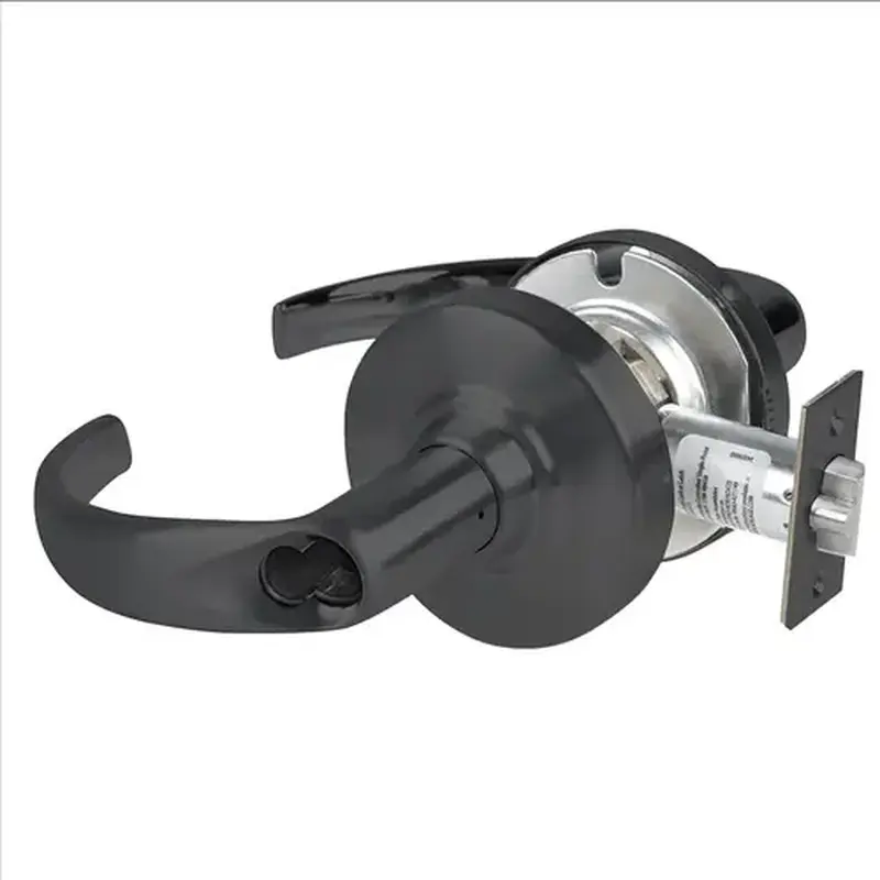 Schlage Commercial ND53BDSPA622 ND Series Entry Small Format Less Core Sparta with 13-247 Latch 10-025 Strike Matte Black Finish