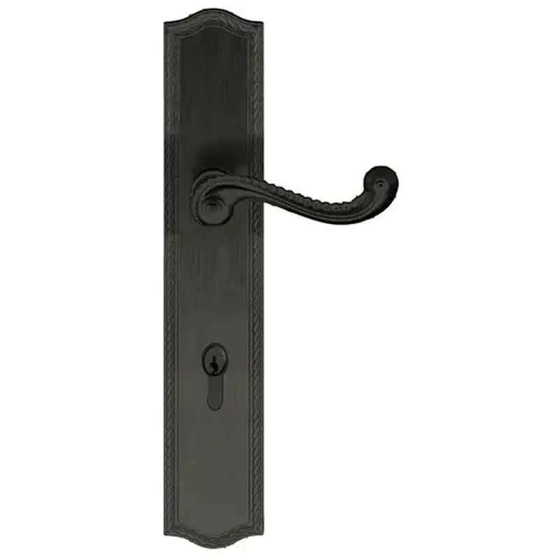 Baldwin MP009190PAT4 Bristol Multi Point Trim Patio Configuration 4 Satin Black Finish