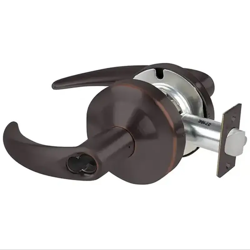 Schlage Commercial ND60BDOME643E ND Series Vestibule Small Format Less Core Omega with 13-247 Latch 10-025 Strike Aged Bronze Finish
