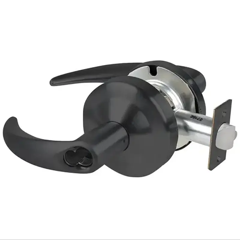 Schlage Commercial ND93JDOME622 ND Series Vandlgard Vestibule Large Format Less Core Omega with 13-247 Latch 10-025 Strike Matte Black Finish