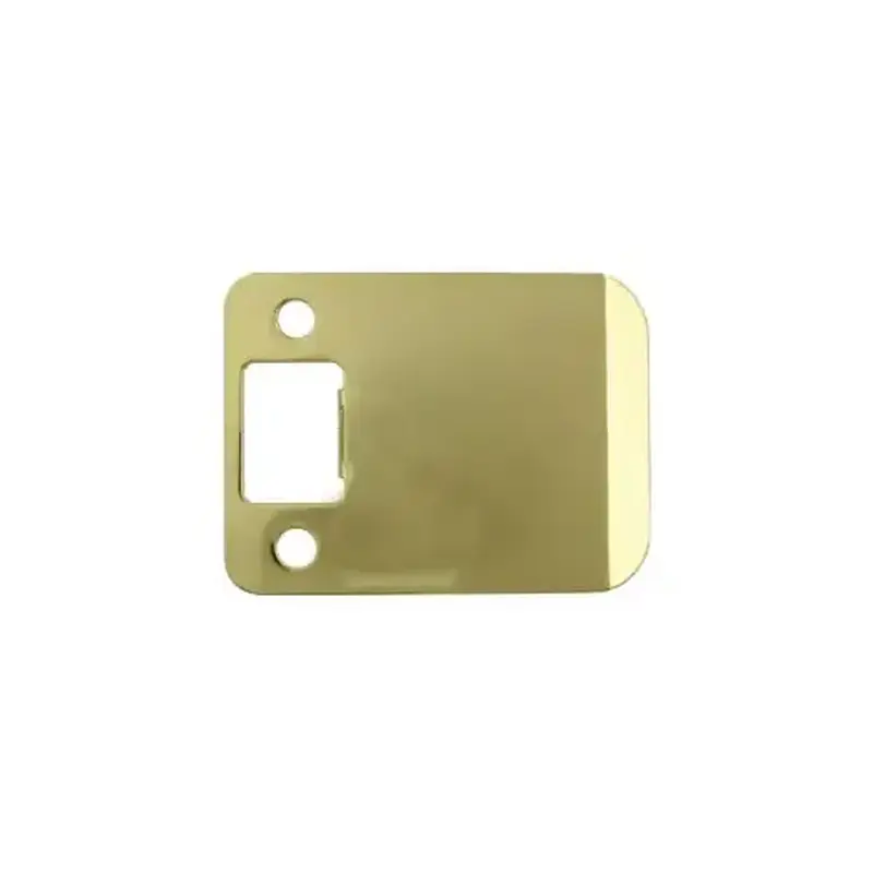 Stone Harbor Hardware 50125-3 2-1/4" x 2-1/2" (3" OAL) RC Extended Lip Strike - Polished Brass