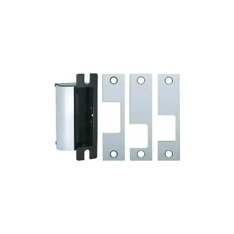 ASSA ABLOY 1006CLB630LBSM 12VDC / 24VDC Complete Latchbolt Electric Strike Body with Latchbolt Strike Monitor Satin Stainless Steel Finish