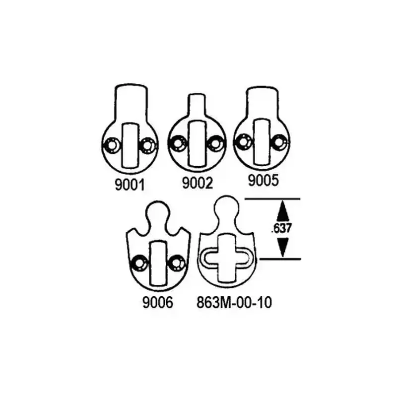Kaba Ilco 8630010 Yale Cam