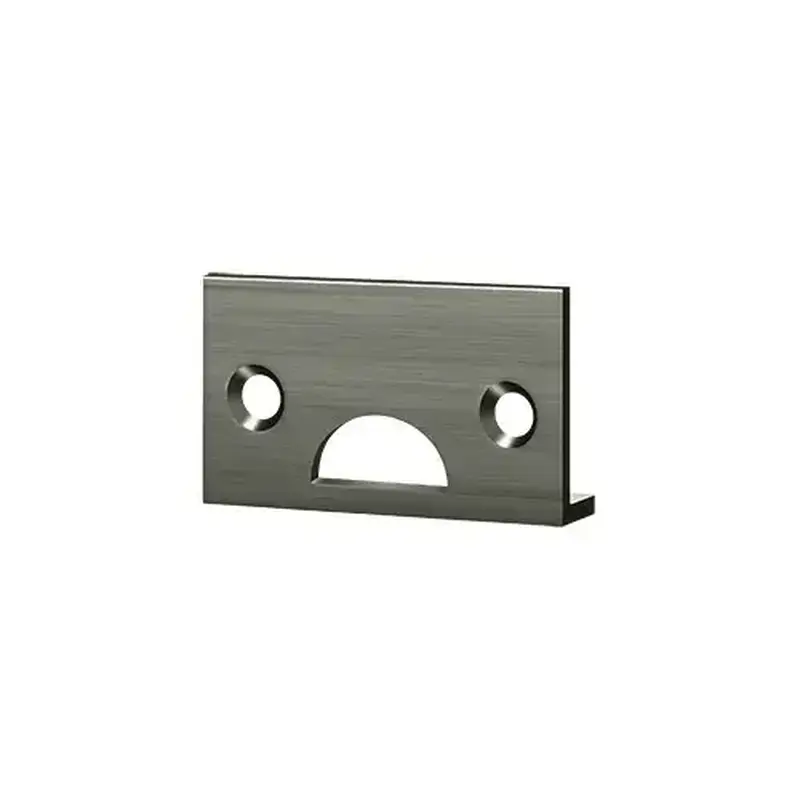 Deltana 178ASTU15A Angle Strike, Solid Brass in Antique Nickel