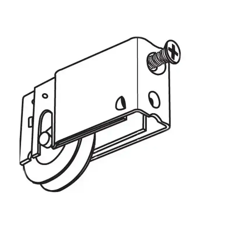 Brixwell 900-10106npb Patio Door Roller Assembly 1-1/4 Nylon Wheel pdr111 Npb precision Bearing