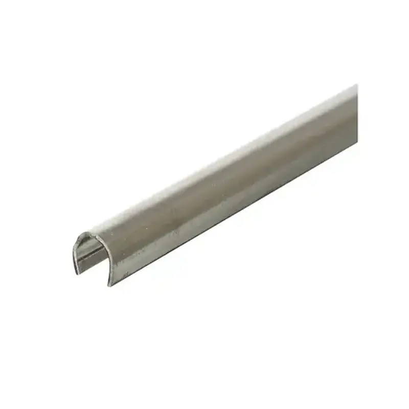 Brixwell D15791-CCP84 Sliding Door Repair Track 1/4"  84" Length