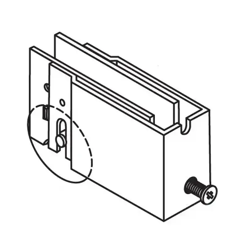 Brixwell 9-331ss Patio Door Roller Assembly 1-1/4 Stainless Steel Wheel