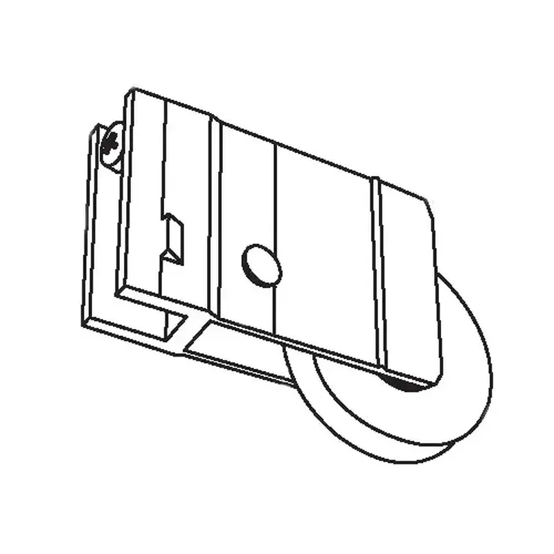 Brixwell 9-453 Patio Door Roller Assembly 1-1/2 Steel Wheel pdr 82