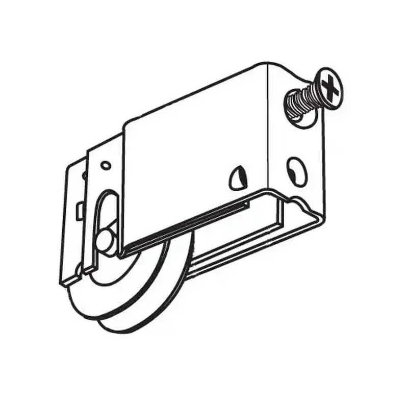Brixwell 900-10106n Patio Door Roller Assembly 1-1/4 Nylon Wheel pdr111 N