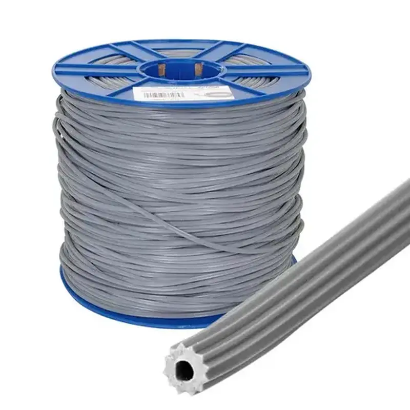 CRL SS185B .185" Gray Serrated Screen Retainer Spline Bulk 15 Pound Roll