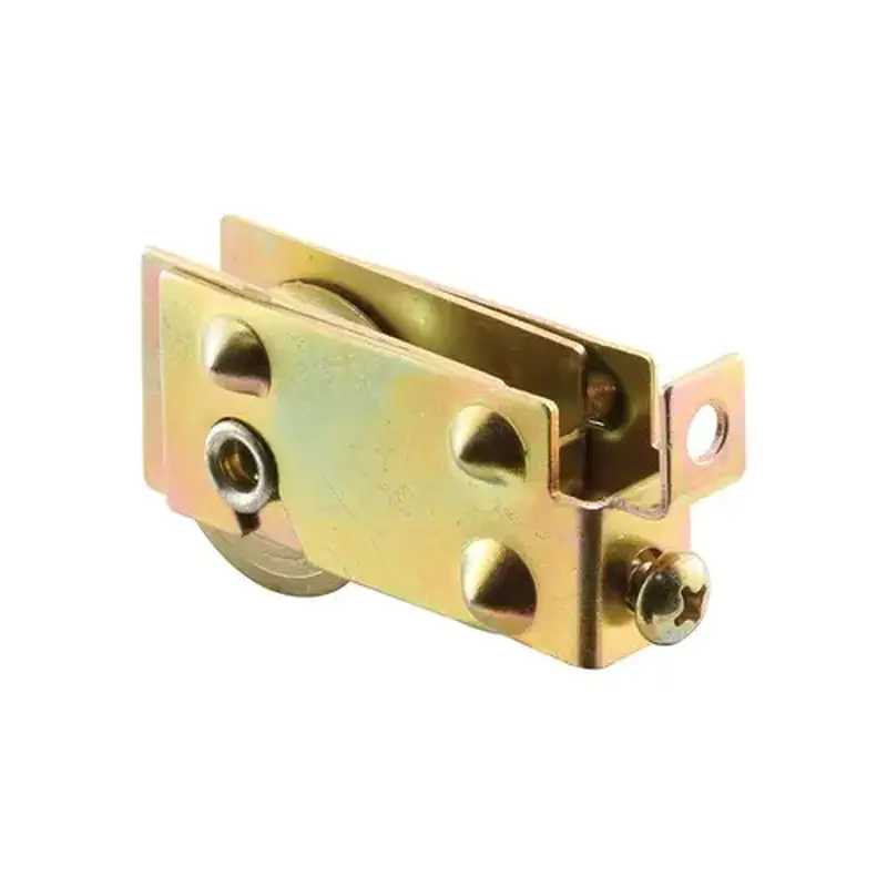 FHC D1699 1-1/8" Steel - Sliding Door Roller Assembly With F-Tab (Single Pack)