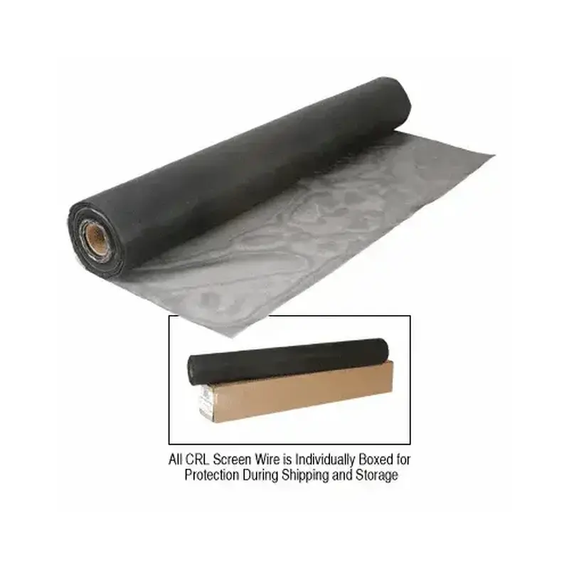 CRL MWC60 Charcoal 60" Micro-Weave Insect Screen Mesh - 100 Foot Roll