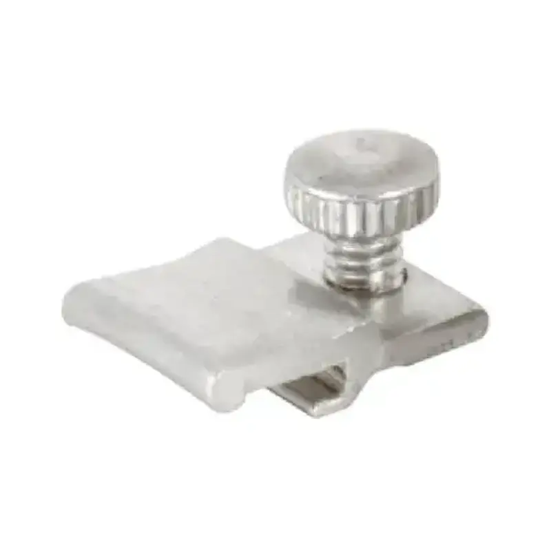 Prime-Line PL7959 Storm Door Panel Clip Mill Aluminum For 1/2"ch Mill