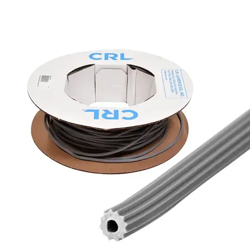 CRL SS170C .170" Gray Screen Retainer Spline - 100 ft/Roll