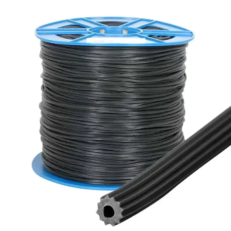 CRL SSBL135B .135" Black Serrated Screen Retainer Spline Bulk 15 Pound Roll - 2190 Foot Roll