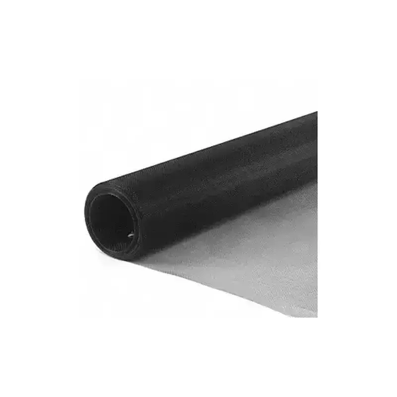 CRL SSM48BL Black 48" Stainless Steel Screen Wire - 50 Foot Roll