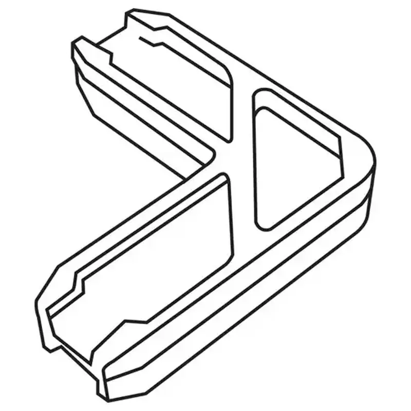 Brixwell 90M-125 Inside Corner Key Nylon