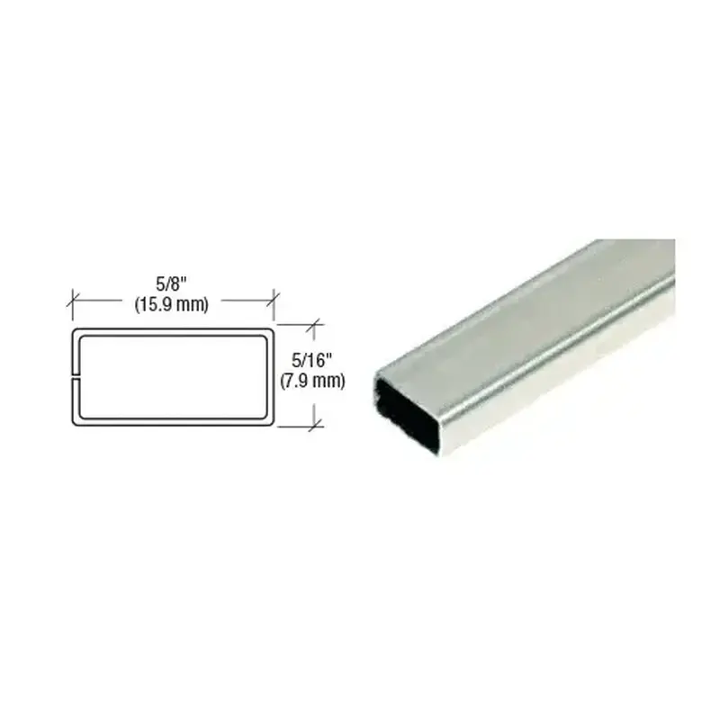 Brixwell WSSB58M-CCP72 Mill 5/8" x 5/16" Roll Formed Aluminum Spreader Bar  72" Stock Length