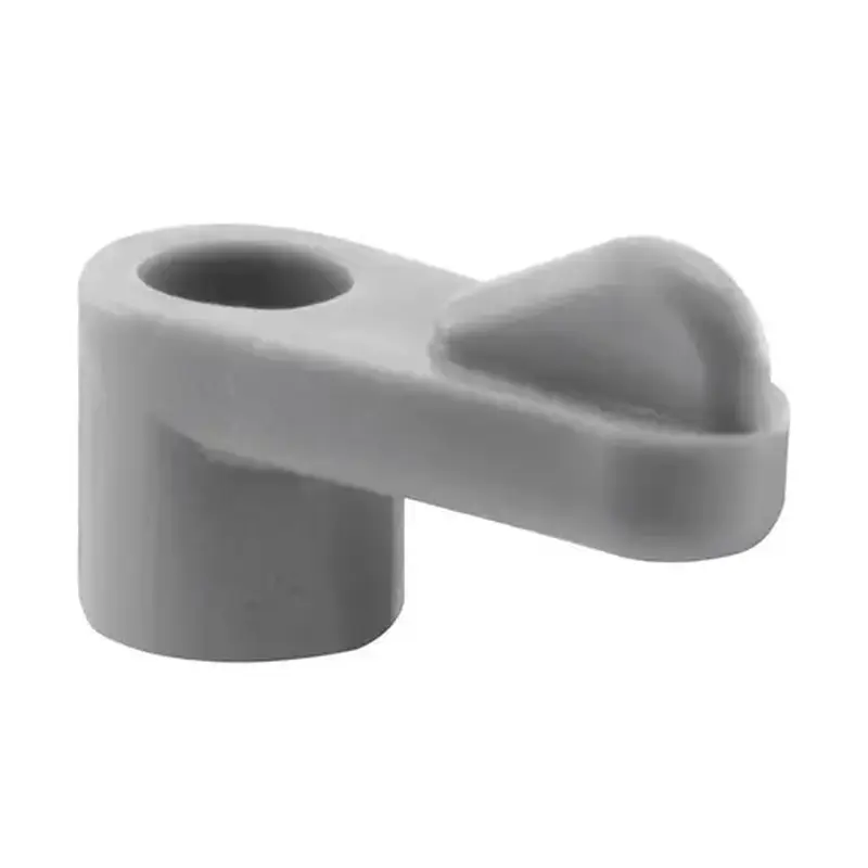 Make-2-Fit PL7741 Window Screen Clip with Screw, Plastic, Gray