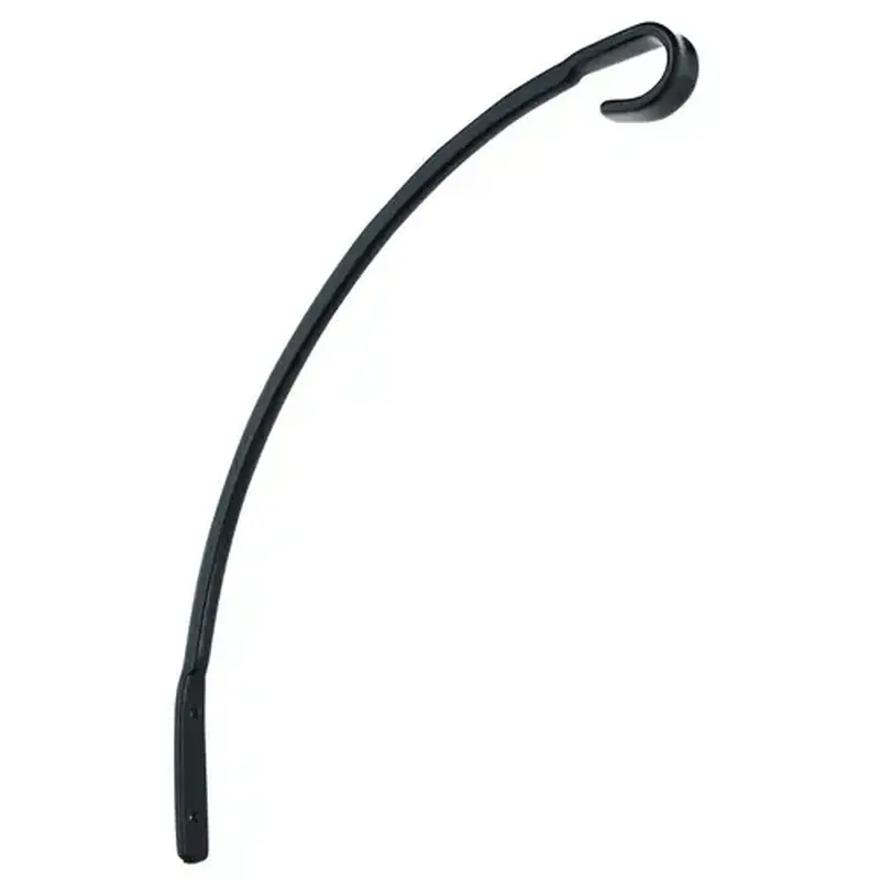 National Hardware N283143 V2675 15" Outdoor Arch Plant Bracket Black vinyl coated Finish