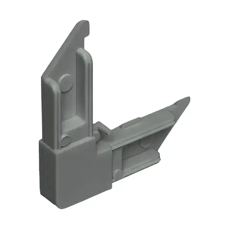 Brixwell 90-436 Corner Key Plastic Gray Finish