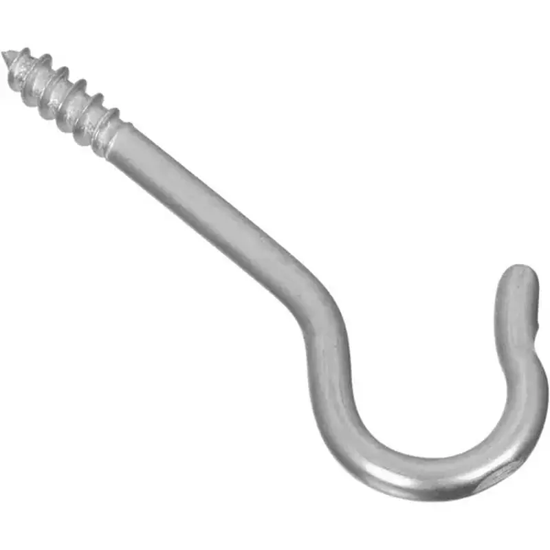 National Hardware N120-659-XCP10 V2040 Ceiling Hook, 10 lb Working Load, #12, Steel, Zinc - pack of 80