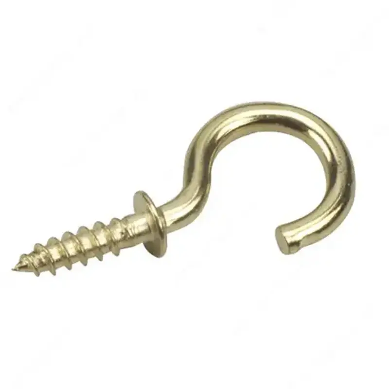 Richelieu Hardware 2781BR-XCP5 Cup Hook with Wide Base - pack of 5