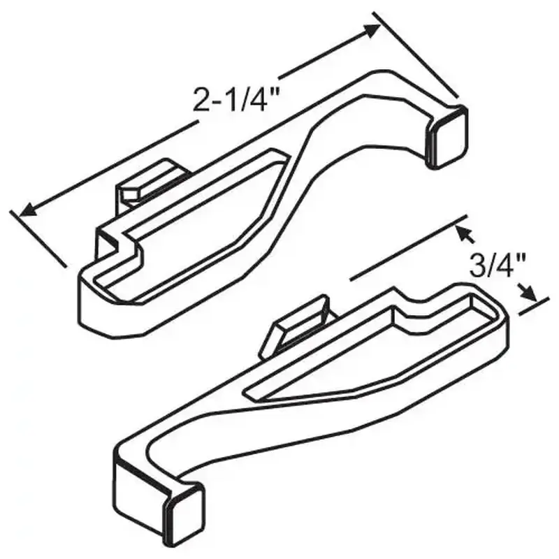 Brixwell 750-0873293 Insect Screen Latch Stone