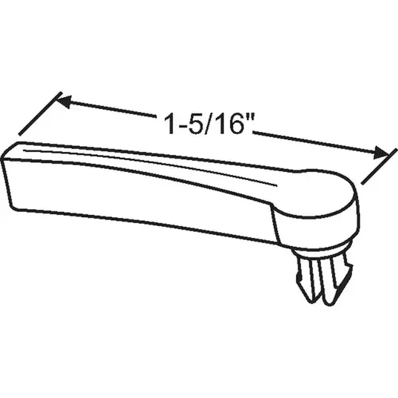 Brixwell 90-889w Screen Latch Handle White