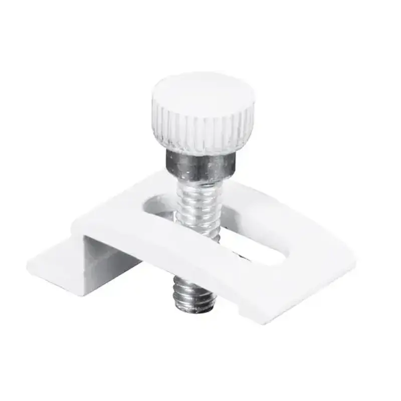 Prime-Line PL7940 Storm Door Panel Clips, White, 3/4 In   pack of 8