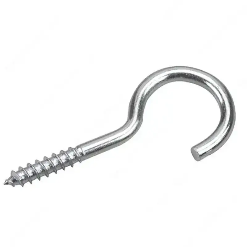 Richelieu Hardware 2706XS Screw Hook with Lag Thread Zinc