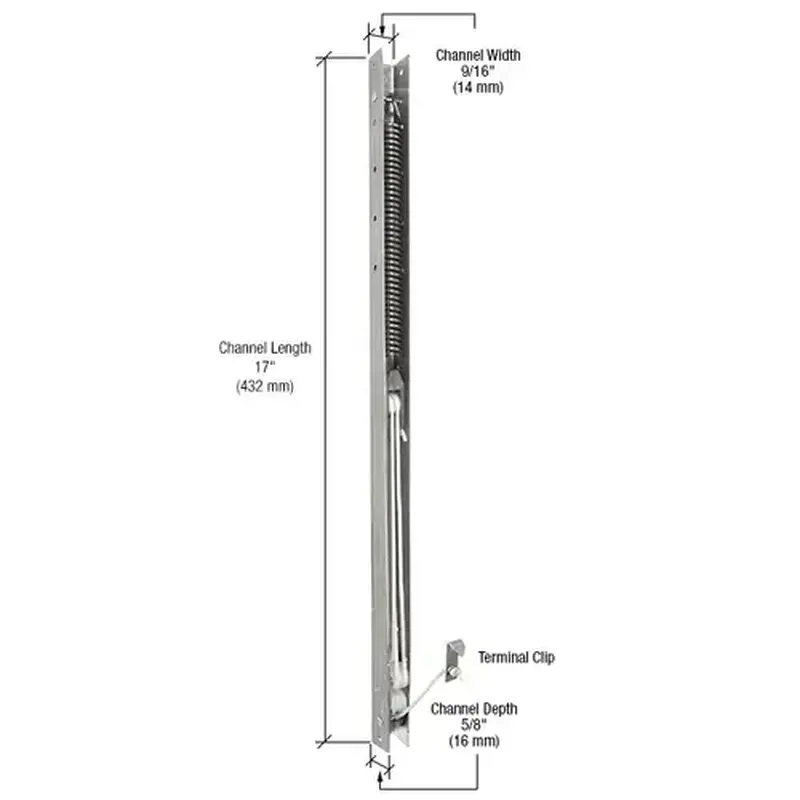 CRL FA1630 17" Window Channel Balance - 1630 or 16-3