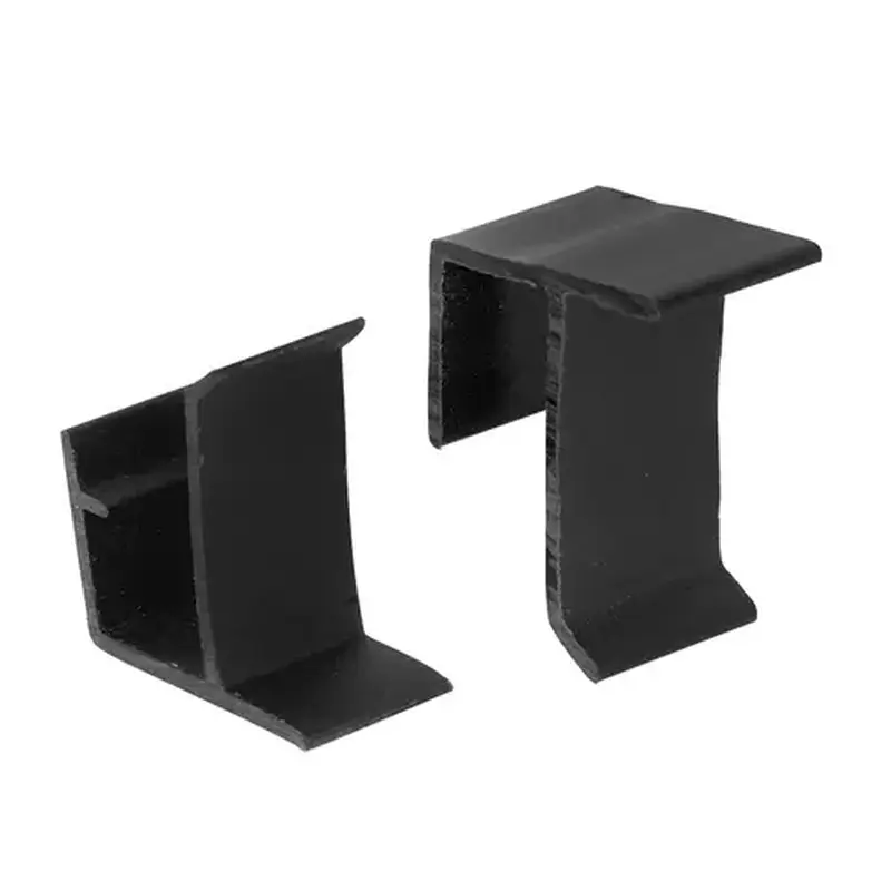 FHC L5799 Screen Frame Holder Black Vinyl - Top and Bottom - Sets - pack of 2