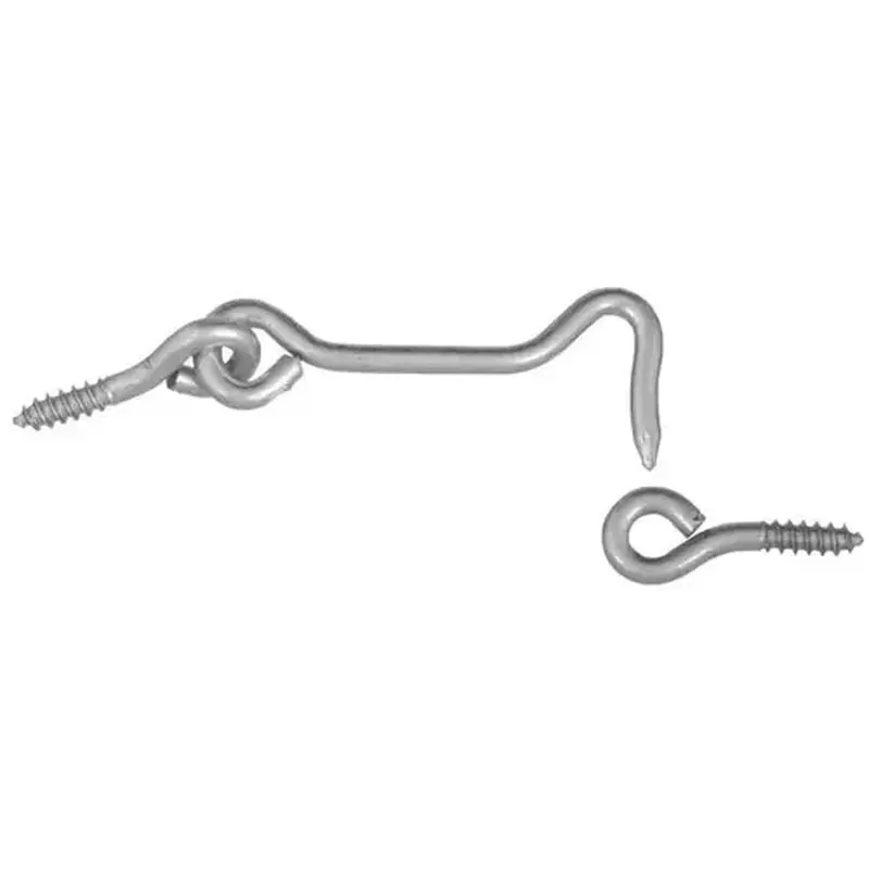 National Hardware N117952-XCP10 V2000 2-1/2" Hook & Eye Zinc Plated Finish - pack of 10