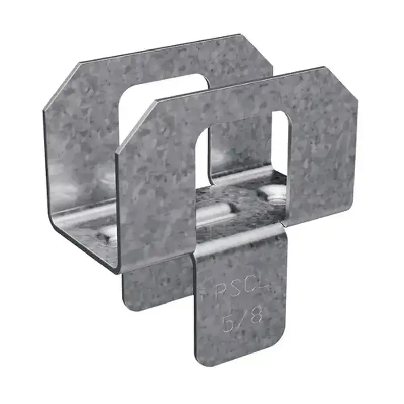 SIMPSON STRONG-TIE CO PSCL 5/8 Panel Sheathing Clip, 20 ga Thick Material, Steel, Galvanized - pack of 250