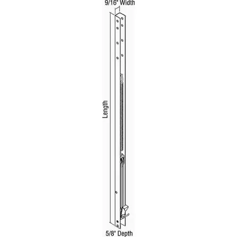 Amesbury/Balance Systems 2620 WINDOW BALANCE 6000 SERIES Silver