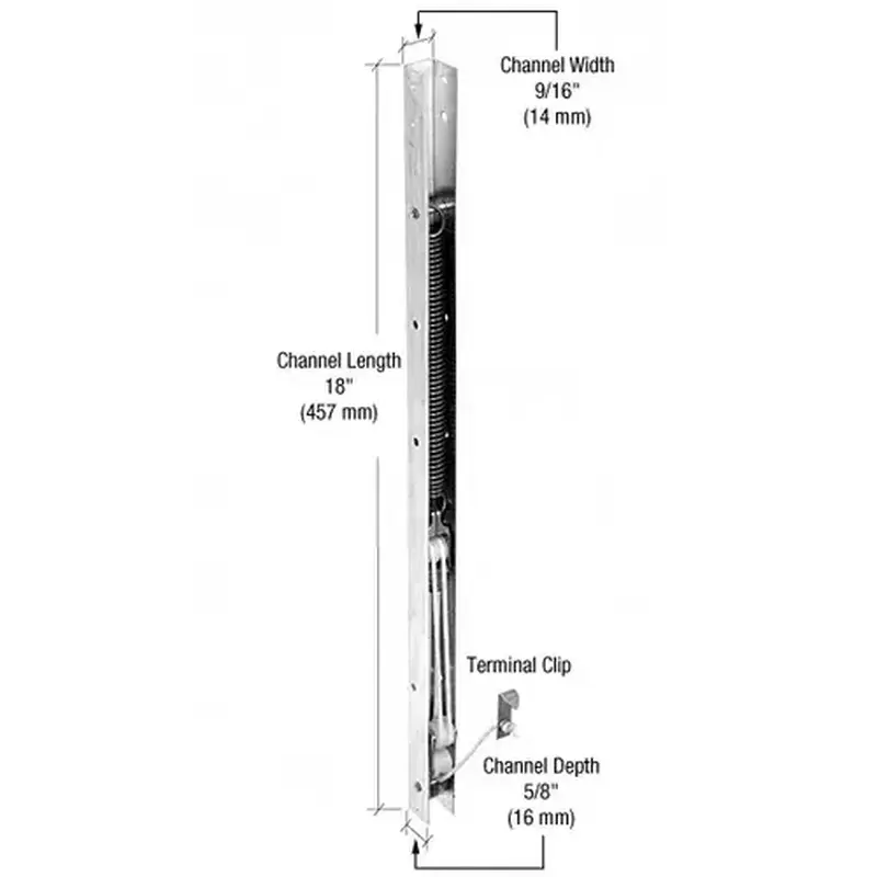 Prime-Line FA1740 18" Window Channel Balance - 1740 or 17-4