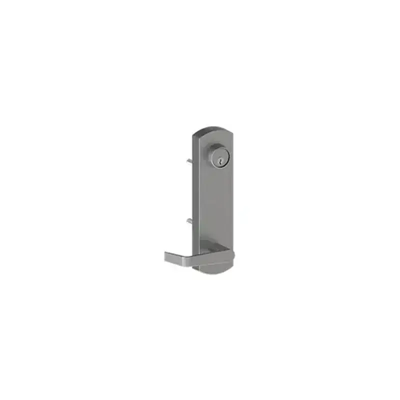 Hager 071012 45CE BLK CHA NC REV 2 PAINTED FLAT BLACK