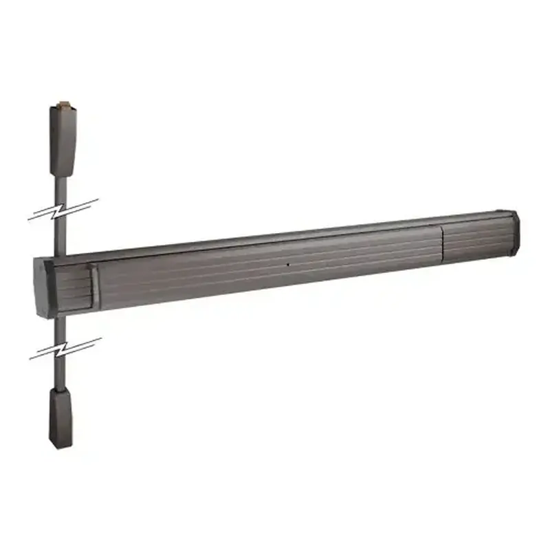 Jackson 31127548313 Push Pad Surface Vertical Rod Panic Exit Device 48" Compatible Door Width Dark Bronze Finish