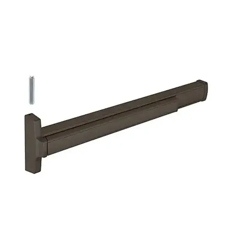Jackson 3120861L37313 Concealed Vertical Rod Panic Exit Device With Impact Kit 36" Door Width Left Hand Reverse Bevel Type Dark Bronze Finish