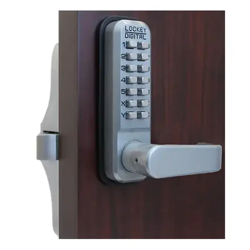 Lockey 285P-BB Keyless Passage Lever Panic Trim Bright Brass