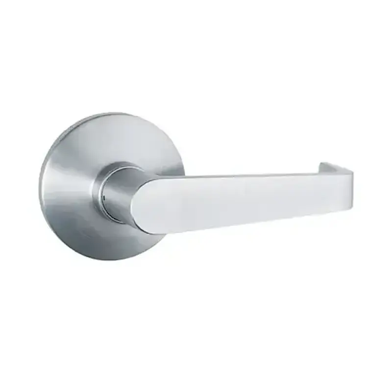 Lockey PBLHPS Lever Handle Passage Trim for PB1100 and V40 Series Panic Bars Aluminum Finish