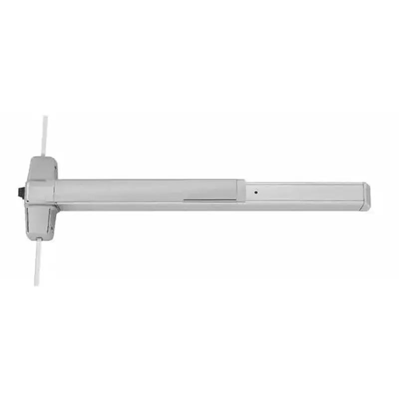 Von Duprin 9857EO32D4 4' Surface Three Point Latch Smooth Case Exit Device, Satin Stainless Steel Finish