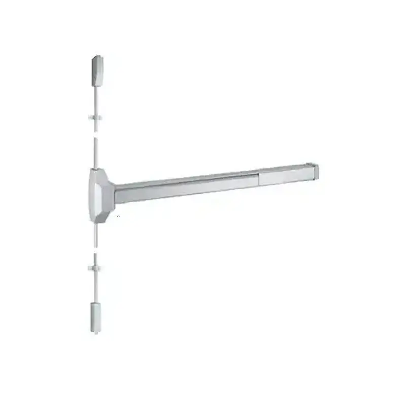 International Door Closers 5530F-US28-36 Fire Rated Surface Rod Panic Exit Device 36" Satin Aluminum