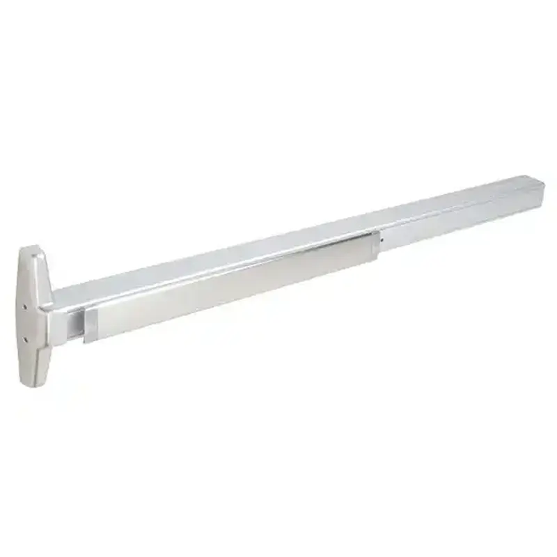 Von Duprin 3347AE04626 Satin Chrome Concealed Vertical Rod Panic Exit Device with Grooved Case 48" x 99" Exit Only