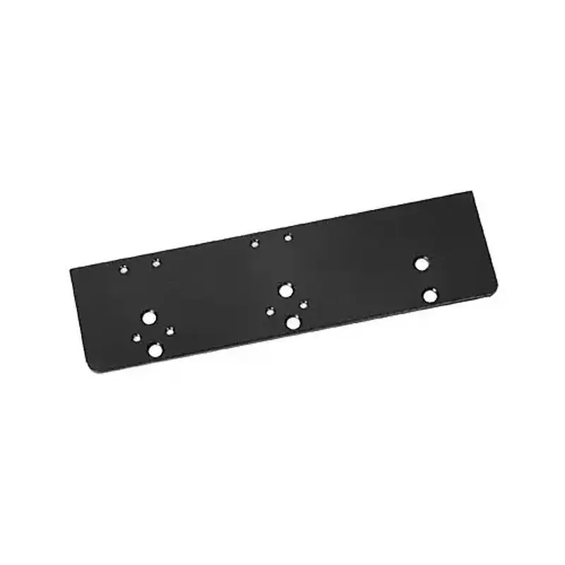CRL PR90DPFMBL Black PR90 Series Drop Plate Flush Mount
